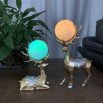 The Nordic Deer Moon Lamp: A Fusion of Luxury and Nature