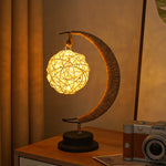 Magical Night Stand Lamp with Hanging Moon or Star: Create an Enchanting Ambience in Your Room