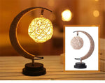 Magical Night Stand Lamp with Hanging Moon or Star: Create an Enchanting Ambience in Your Room