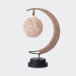 Magical Night Stand Lamp with Hanging Moon or Star: Create an Enchanting Ambience in Your Room