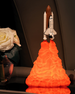 3D Rocket Launcher Lamp: Bring the Excitement of Space into Your Home!