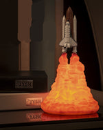 3D Rocket Launcher Lamp: Bring the Excitement of Space into Your Home!