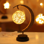 Magical Night Stand Lamp with Hanging Moon or Star: Create an Enchanting Ambience in Your Room