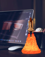 3D Rocket Launcher Lamp: Bring the Excitement of Space into Your Home!