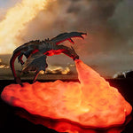 Stunning 3D Printed Fire Dragon Lamp for a Mythical Touch