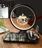 Transparent Retro Kung Fu Automatic Tea Brewer Set