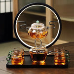 Transparent Retro Kung Fu Automatic Tea Brewer Set