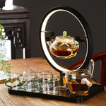 Transparent Retro Kung Fu Automatic Tea Brewer Set