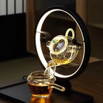 Transparent Retro Kung Fu Automatic Tea Brewer Set